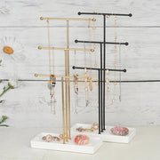 T-Shape Metal Jewelry Display Stand (Organizer only) Jewelry Holder