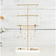T-Shape Metal Jewelry Display Stand (Organizer only) Jewelry Holder