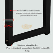 Table 60*80*75cm | Yellow/White Table