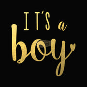 Tattoo Sticker Gold - It’s a Boy Bridal Tattoo Sticker