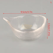 Tear Drop Clear Glass Bowl Glass Bowl