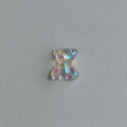 Teddy Nail Charm | Aurora White nail art decoration