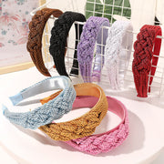 Thick Padded Braided Headband Hair Accessories