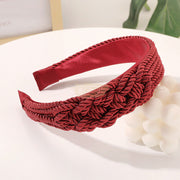 Thick Padded Braided Headband Red Hair Accessories