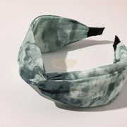 Tie Dye Headband Green Hair Accessories
