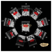 Toe Nail Tips Clear 500 Tips Toe Tips