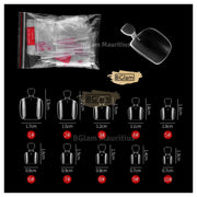 Toe Nail Tips Clear 600 Tips Toe Tips