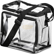 Transparent PVC Lunch Bag with Adjustable Waterproof PVC Bag