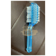 Two Sided Handle Grip Fingernail Brush Blue Nail Cleaning Brush