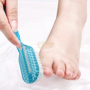 Two Sided Handle Grip Fingernail Brush Nail Cleaning Brush