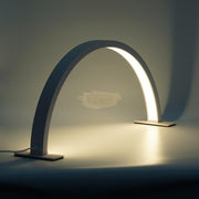 U-Shaped Beauty Table Lamp 550mm | Black Lighting