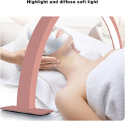 U-Shaped Beauty Table Lamp 550mm | Pink Lighting