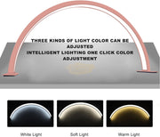 U-Shaped Beauty Table Lamp 550mm | Pink Lighting