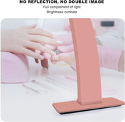 U-Shaped Beauty Table Lamp 550mm | Pink Lighting