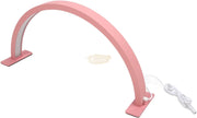 U-Shaped Beauty Table Lamp 550mm | Pink Lighting