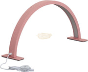 U-Shaped Beauty Table Lamp 750mm | Pink Lighting