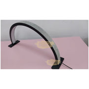 U-Shaped Beauty Table Lamp with Diamond 550mm | Pink Lighting