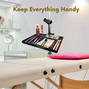 Universal Clamp-On Utility Shelf with Phone Clip 27*20.5cm Furniture Accessories