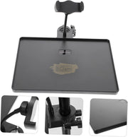 Universal Clamp-On Utility Shelf with Phone Clip 27*20.5cm Furniture Accessories