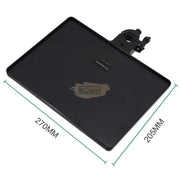 Universal Clamp-On Utility Shelf with Phone Clip 27*20.5cm Furniture Accessories