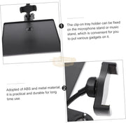 Universal Clamp-On Utility Shelf with Phone Clip 27*20.5cm Furniture Accessories