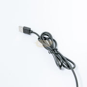 USB Dimmable LED Folding Desk Lamp with Clamp - White