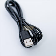 USB LED Desk Lamp 6W with USB Charging Port Black Salon Furnishing