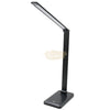 USB LED Desk Lamp 6W with USB Charging Port Black Salon Furnishing