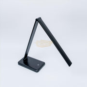 USB LED Desk Lamp 6W with USB Charging Port Black Salon Furnishing