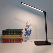 USB LED Desk Lamp 6W with USB Charging Port Black Salon Furnishing
