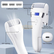 USB Rechargeable Electric Foot File Callus Remover Foot care
