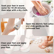 USB Rechargeable Electric Foot File Callus Remover Foot care