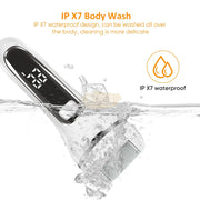 USB Rechargeable Foot File Callus Remover with Display & Light Foot File