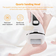 USB Rechargeable Foot File Callus Remover with Display & Light Foot File
