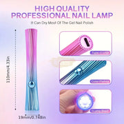 USB Rechargeable Handheld UV LED Nail Lamp UV Lamp