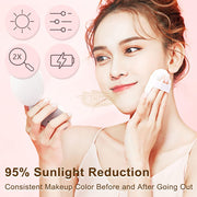 USB Rechargeable LED Travel Magnifying Mirror | 80*80*20mm (USB cable included) Travel Mirror