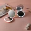 USB Rechargeable LED Travel Mirror XL-08 | 90*1.5mm (USB cable included) Travel Mirror