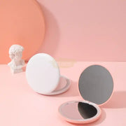 USB Rechargeable LED Travel Mirror XL-08 | 90*1.5mm (USB cable included) Travel Mirror