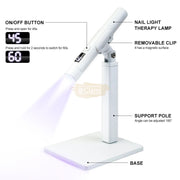 USB Rechargeable Mini UV Lamp with Stand UV Lamp