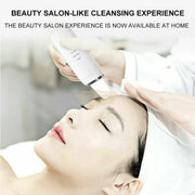 USB Rechargeable Ultrasonic Skin Scrubber Blackhead Remover | Pore Cleansing Facial Device for Clear Skin Skin Care
