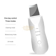 USB Rechargeable Ultrasonic Skin Scrubber Blackhead Remover | Pore Cleansing Facial Device for Clear Skin Skin Care