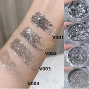 V003 Sliver Powder Mirror Effect Metallic - Nail Polish Silver Powder