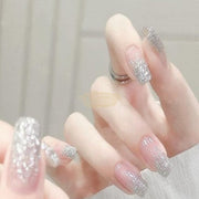 V004 Sliver Powder Mirror Effect Metallic - Nail Polish Silver Powder