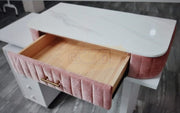 Vanity Table 130*40*75cm | Pink (Table only. Chair & Mirror not included)