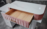 Vanity Table 80*40*75cm | Pink (Table only. Chair & Mirror not included)