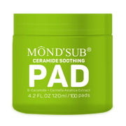 MONDSUB Ceramide Soothing Toner Pads 100pcs | Sensitive Skin