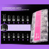 Vicovi 480pcs Full Cover Oval Nail Tips | Half Matte