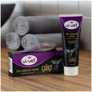 Vi-Vet Men Depilatory Cream 125ml | Gentle Hair Removal Hair Removal Cream