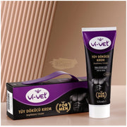 Vi-Vet Men Depilatory Cream 125ml | Gentle Hair Removal Hair Removal Cream