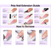 Polygel Nail Enhancement System Kit Polygel Kit